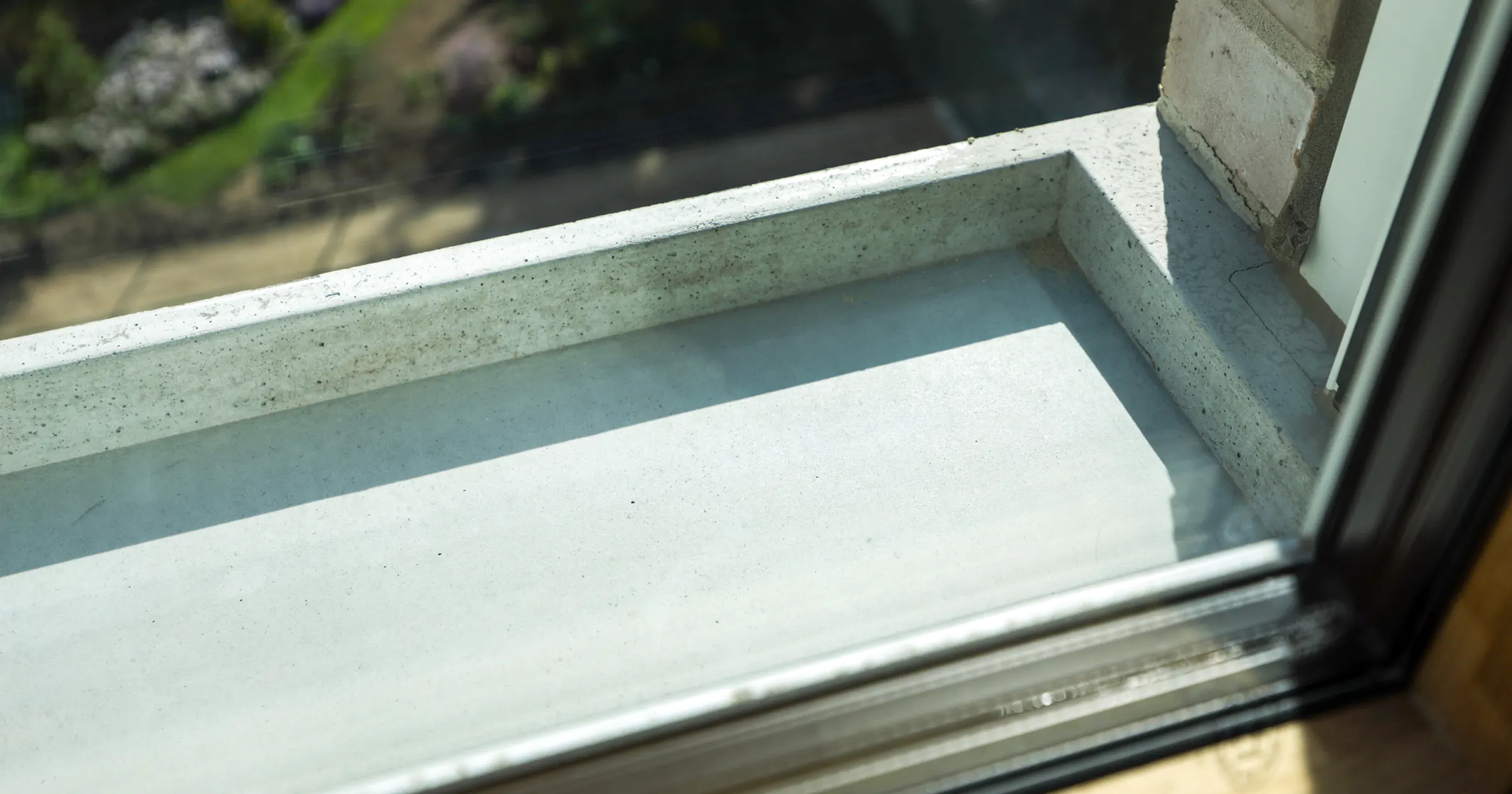 Sichtbeton-Fensterbänke